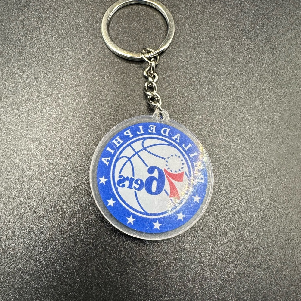 Philadelphia 76ers Keychain.